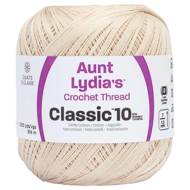 Aunt Lydia’s Crochet Thread Classic 10