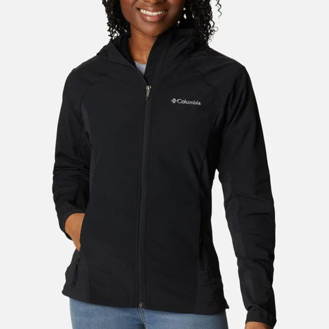 Black Sweet As Softshell Hooded Jacket