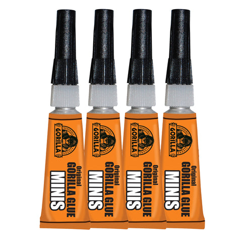 High Strength Original Gorilla Glue Single Use Tubes 4 Pack 5000503