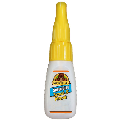 Brush and Nozzle Gorilla Super Glue 0.35 Oz. 7500102