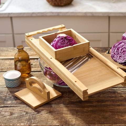Triple Blade Cabbage Cutter 1727 in use