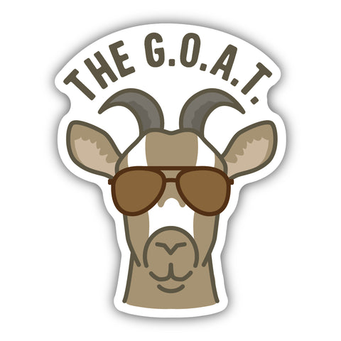 The G.O.A.T. Sticker 1752-LSTK