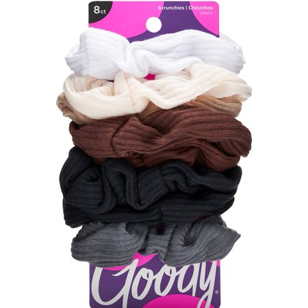 Ribbed Hair Scrunchies