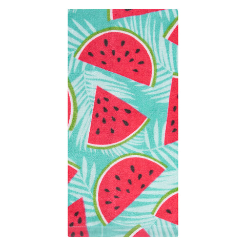 Tropical Watermelon Fiber Reactive Kitchen Towel 18134
