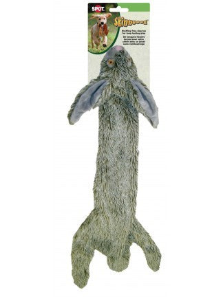 Skinneeez rabbit toy for dogs in package
