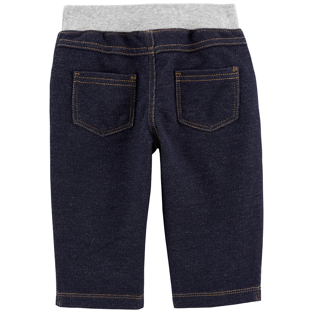 Built-In Flex Twill Pull-On Pants for Baby