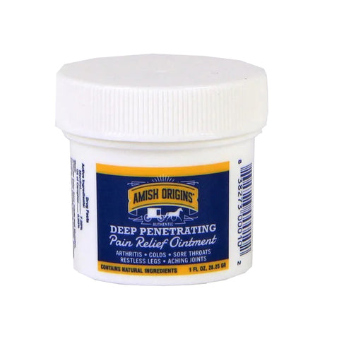 Amish Origins Deep Penetrating Pain Relief Ointment 1 oz size