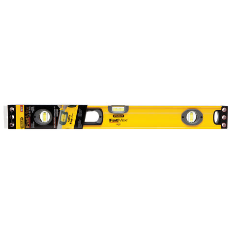 Stanley Tools FatMax 24 inch Aluminum Box Beam Level 3 vial 43-524 2012383