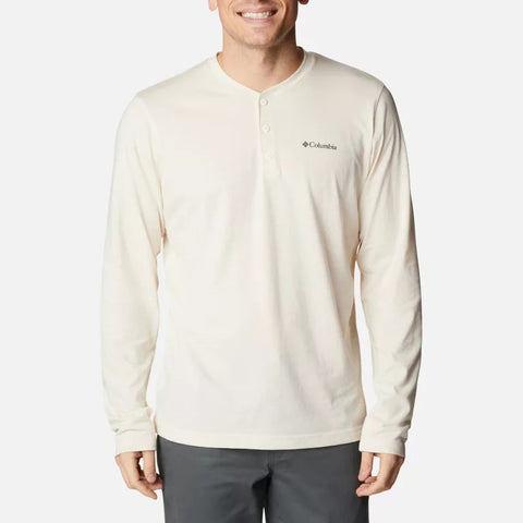 Chalk Heather Men's Thistletown Hills Henley Shirt 2013791191