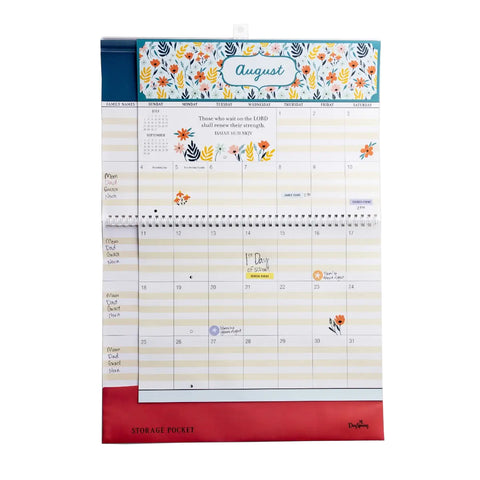 2024 Inspirational Family Planner Blessing Upon Blessing U0286