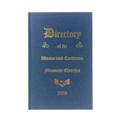 Cover of 2025 Directory of the Weaverland Conference Mennonite Churches
