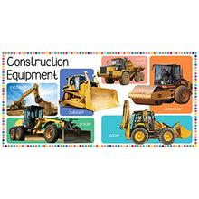 Construction Equipment: excavator, bulldozer, grader, dump truck, compactor, loader
