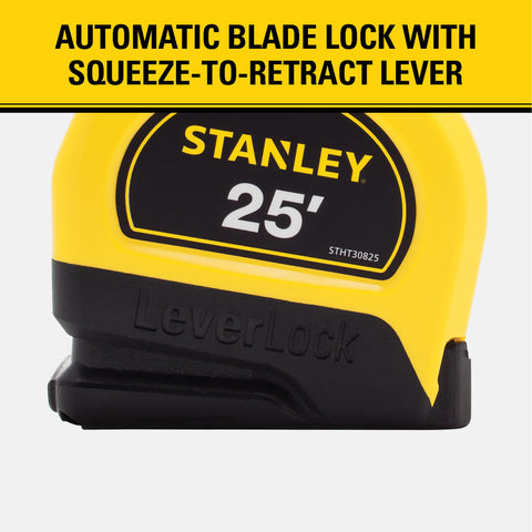 25 Foot Leverlock Tape Measure 30-825M 2116564