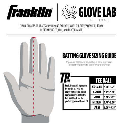 Batting Glove Sizing Guide
