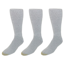 Gray 3-Pack Men's Ultratec Over-the-Calf Socks 2187H-GRY