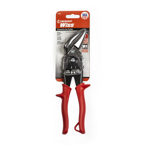 Wiss 9-1/4 in. Stainless Steel Left Offset Snips 18 Ga. M6R 22220