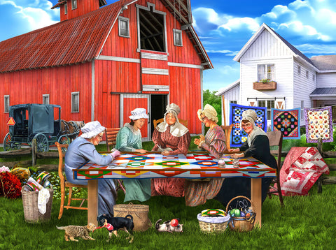 Country Quilting Bee 1000 PC Puzzle 23033