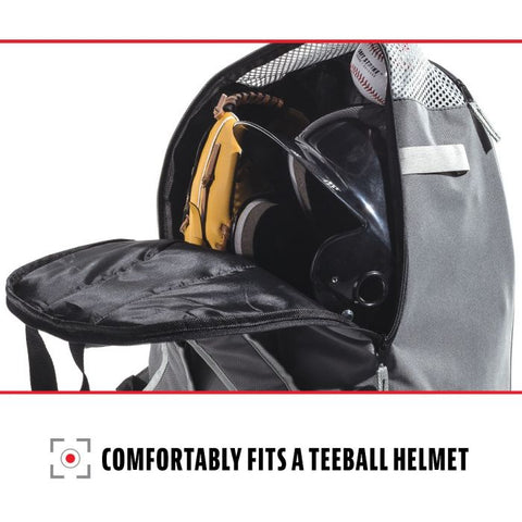 comfortably fits a teeball helmet
