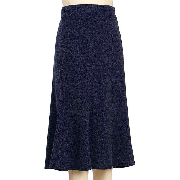 Orion Navy Women's Duet Knit Skirt 2373