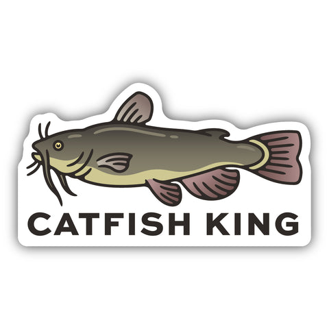Catfish King Sticker 2397-LSTK