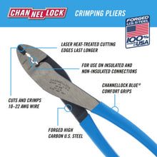 Channellock 9.5 Inch Carbon Steel Crimping Pliers 909 2414902