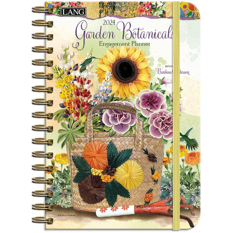 Garden Botanicals 2024 Spiral Planner 24991011098
