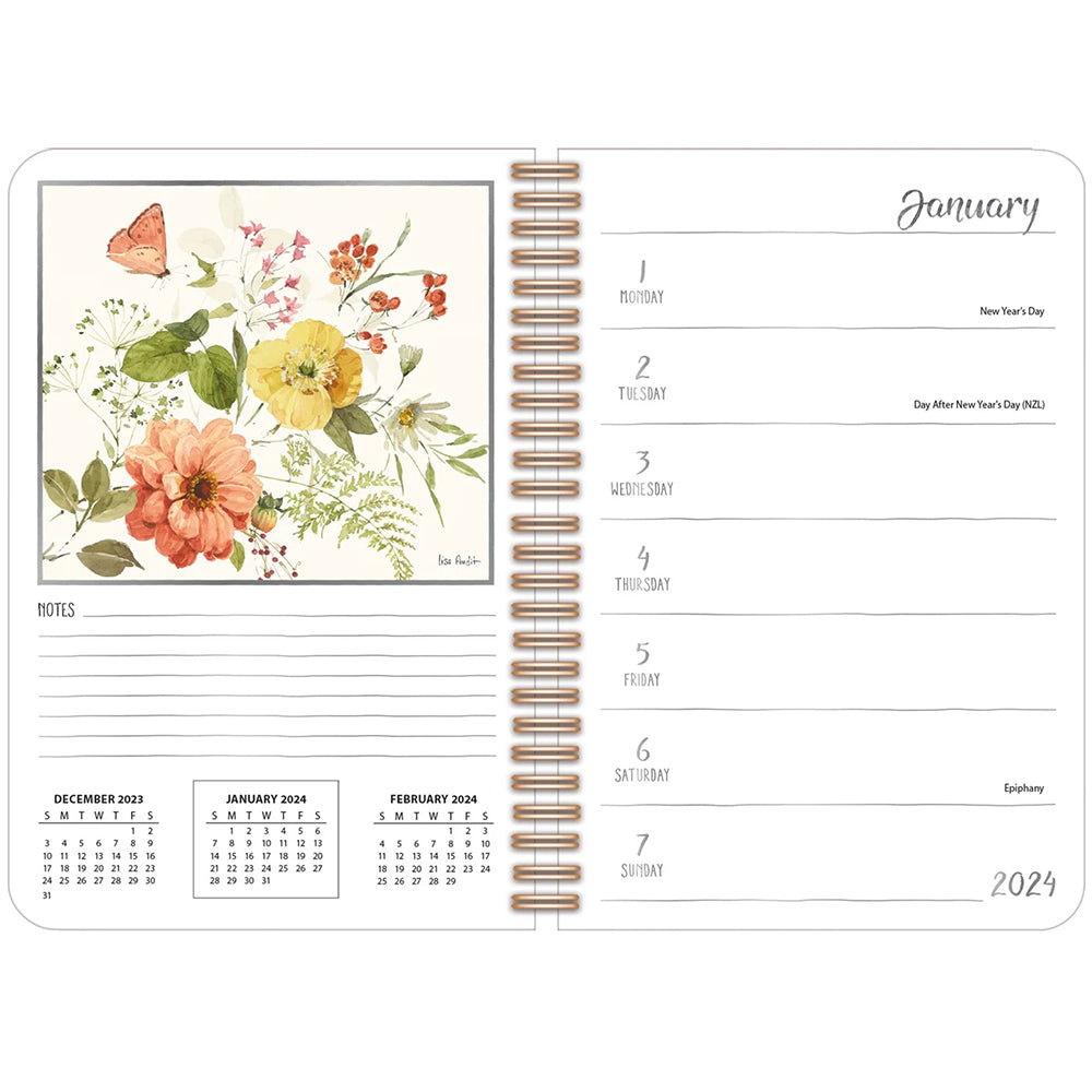 Lang Watercolor Seasons 2024 Spiral Planner 24991011110 Good's Store