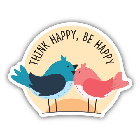 Think Happy, Be Happy Sticker 2553-LSTK