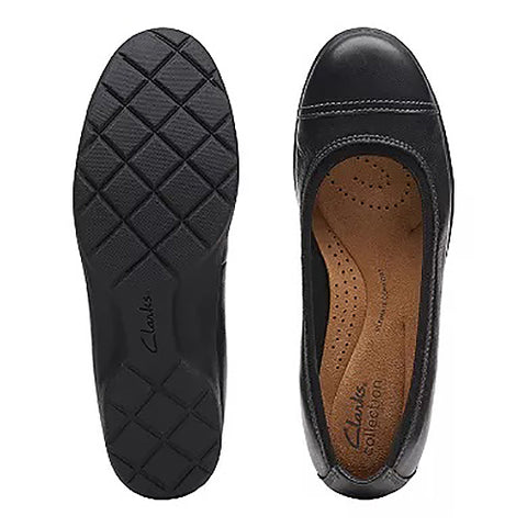 Top and Bottom of Meadow Opal Leather Shoe