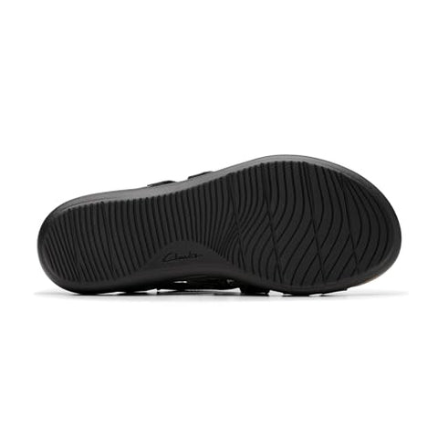 Bottom of Black Laurieann Bali Sandal
