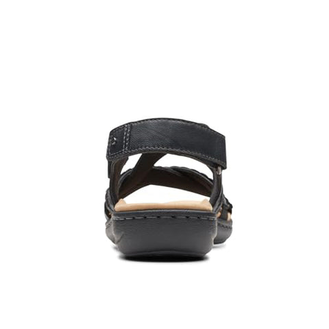 Back of Black Laurieann Rena Sandal