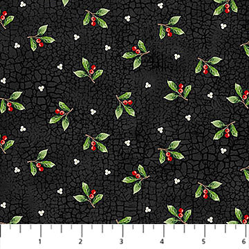 holly berries, Winter Song Craft Panel DP27800-99