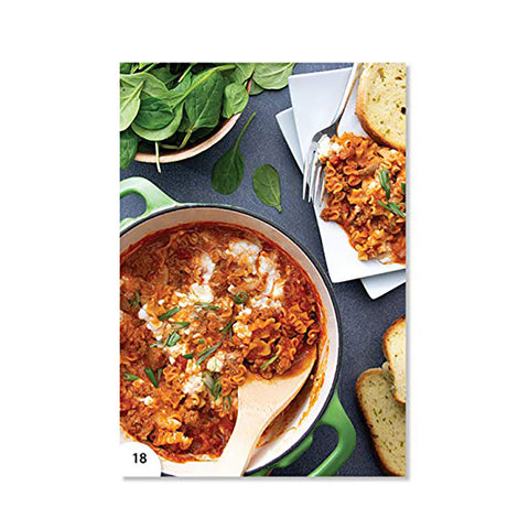 RV There Yet Cookbook sample page of prepared meal