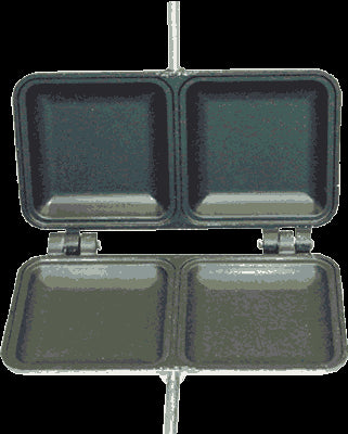 Palmer 2 in 1 Non-Stick Double Mountain Pie Maker 2IN1T Made in USA