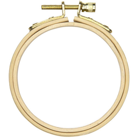 3-inch wood hoop