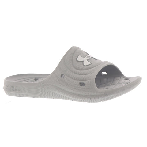 Gray Boys' UA Locker IV Slides 3023787