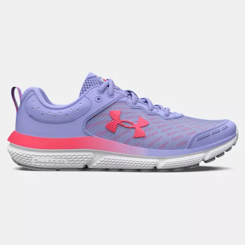Purple Ice/Halo Gray/Pink Shock Grade-School Shoe