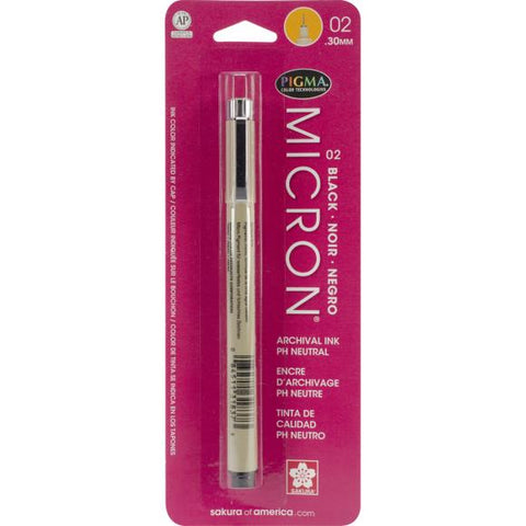 Pigma Micron Pen 02 0.3mm