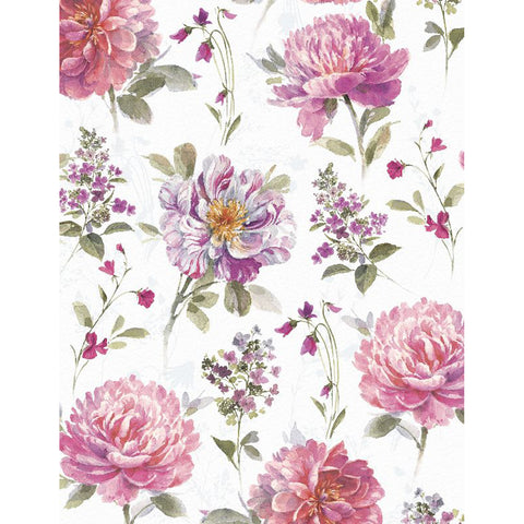Wilmington Prints Blush Garden Cotton Fabric Collection Large Floral Print 3041-17773