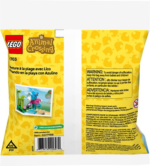 LEGO Animal Crossing Julian's Beach Painting 30703