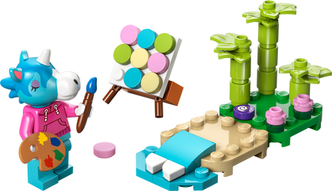 LEGO Animal Crossing Julian's Beach Painting 30703