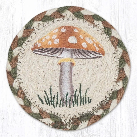 light mushroom coaster