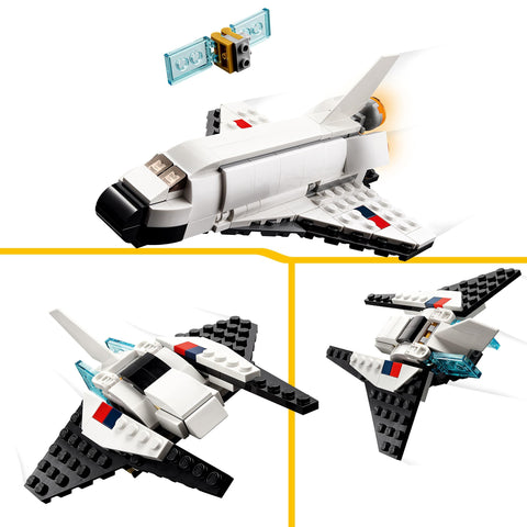 LEGO Creator 3 in 1 Space Shuttle Toy Set 31134