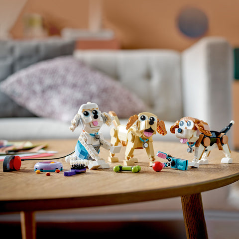 LEGO Creator 3 in 1 Adorable Dogs Animal Figures Toys 31137