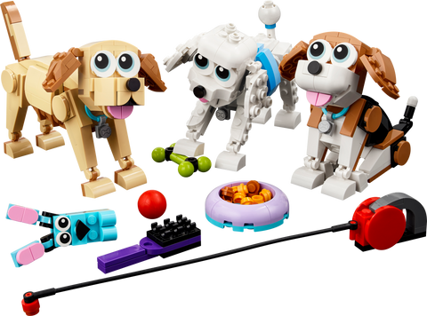 LEGO Creator 3 in 1 Adorable Dogs Animal Figures Toys 31137