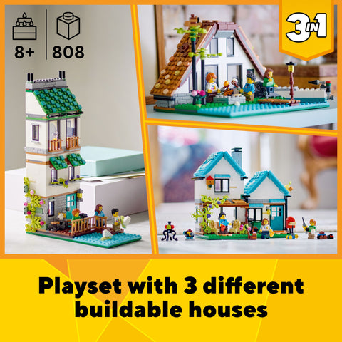 LEGO Creator 3 in 1 Cosy House Toys Model Building Set 31139