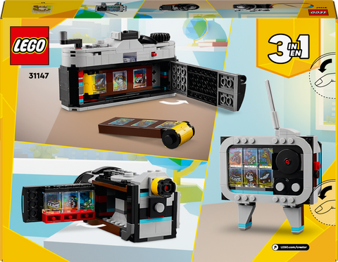 LEGO� Creator Retro Camera 3in1 Toy 31147