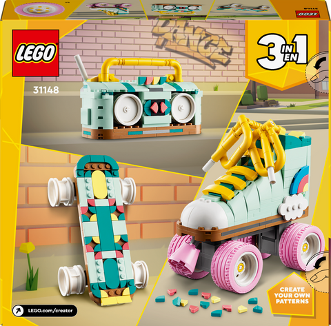 LEGO Creator Retro Roller Skate 3in1 Toy 31148