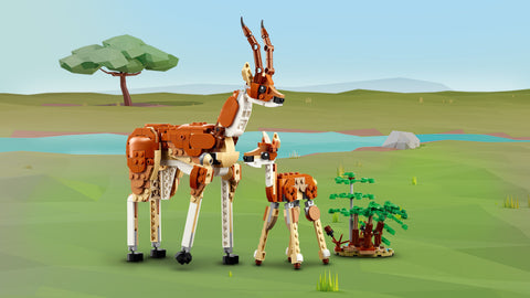 LEGO� Creator Wild Safari Animals 3in1 Set 31150