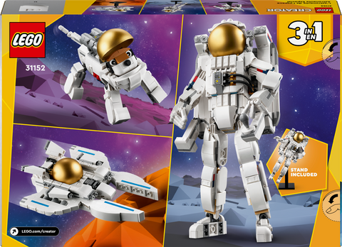 LEGO Creator Space Astronaut 3in1 Toy Set 31152